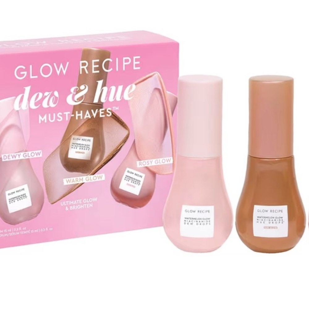 Glow Recipe Dew & Hue Set - Pink and Brown